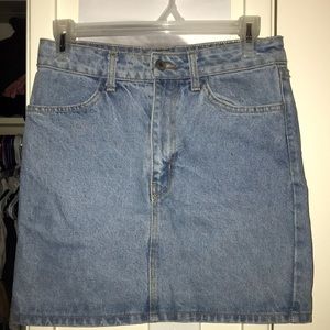 Brandy Melville Jean skirt